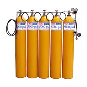 Cascade System 5000PSI with 5 Cylinders and Regulator